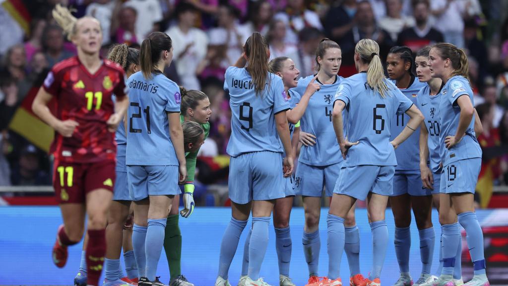 Ruime nederlaag Nederlandse vrouwen