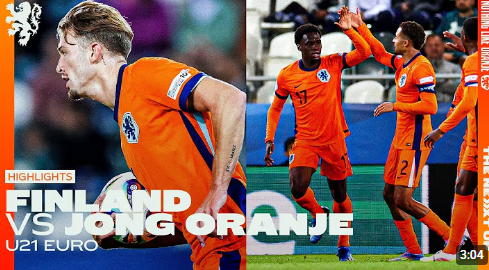 Interviews na Jong Finland - Jong Oranje  + samenvatting