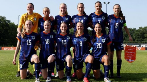 Oranje meiden o16 verliezen van Noorwegen