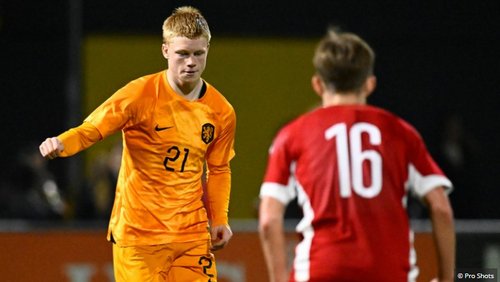 Oranje o19 wint royaal van Duitsland o19 op het EK
