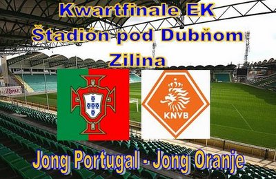 Jong Oranje met tien man naar de halve finale !!!