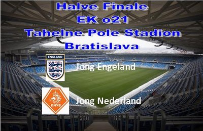 Jong Oranje uitgeschakeld op EK