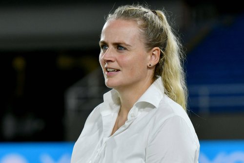 Roos Kwakkenbos na het EK assistent Oranje vrouwen