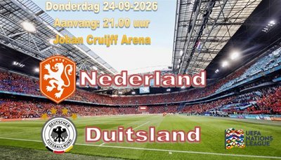 Dik verdiend gelijkspel Oranje tegen Duitsland