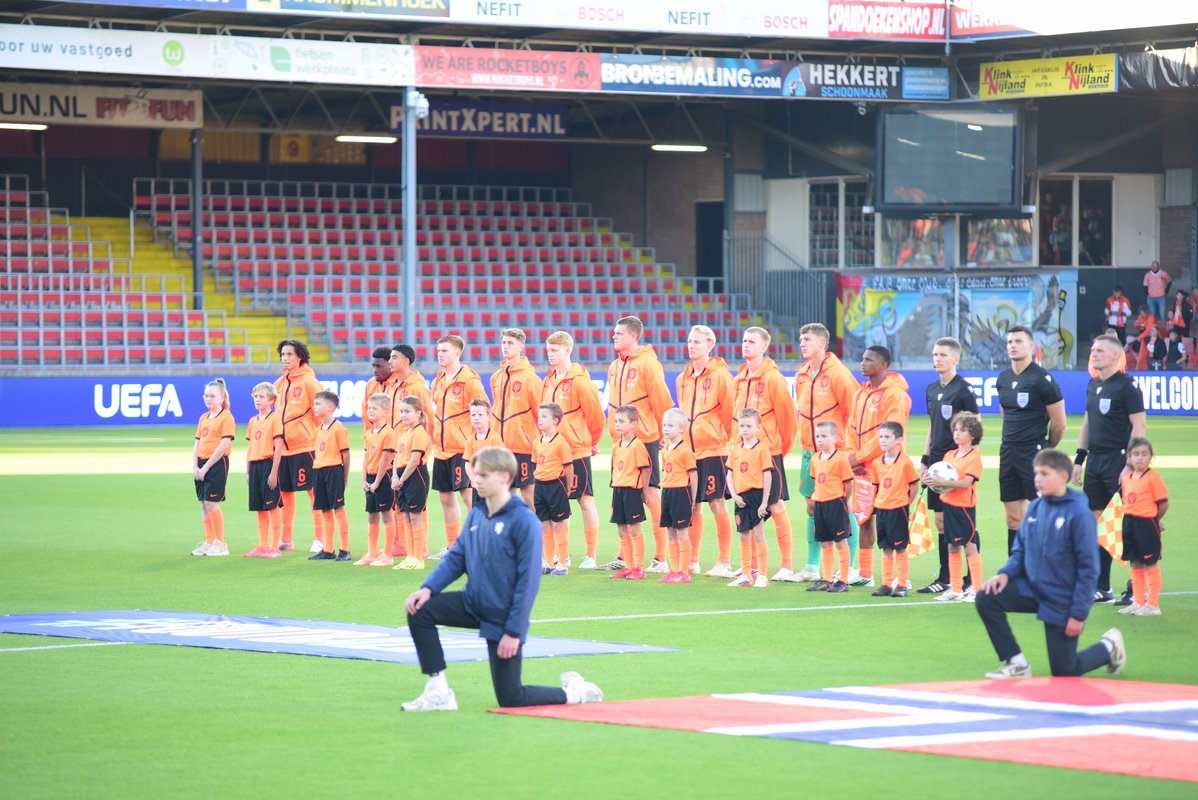 Jong Oranje kan niet winnen van Jong Noorwegen